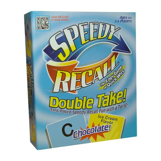 Speedy Recall&#x2122; DoubleTake Card Game